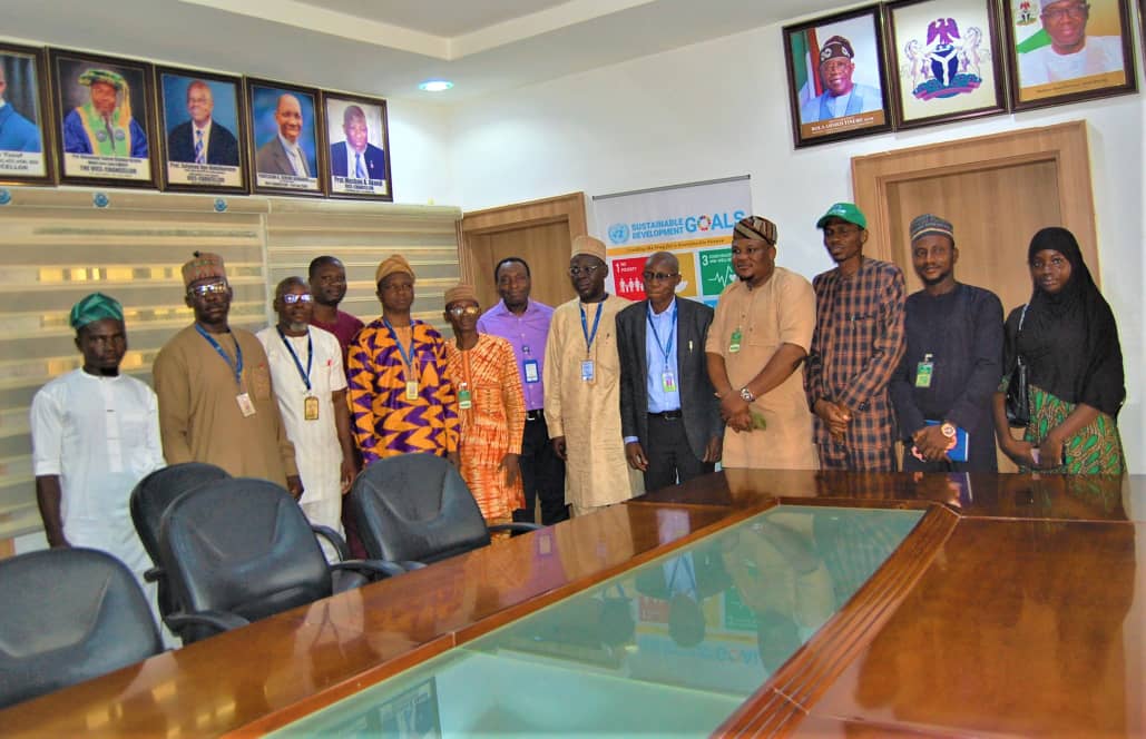 Al-Hikmah University VC and top management staff with members of Craft Innovation Hub