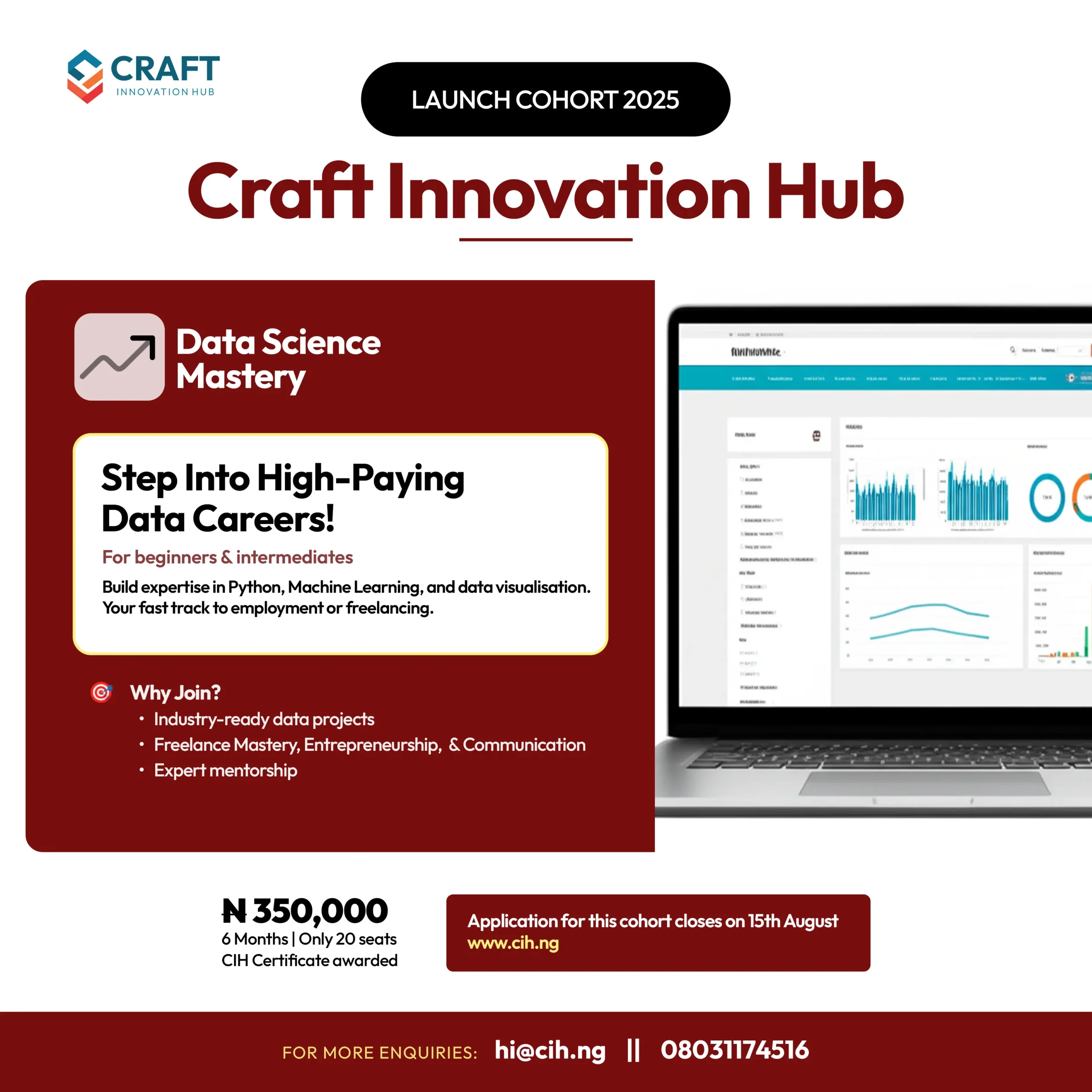 Data science flier