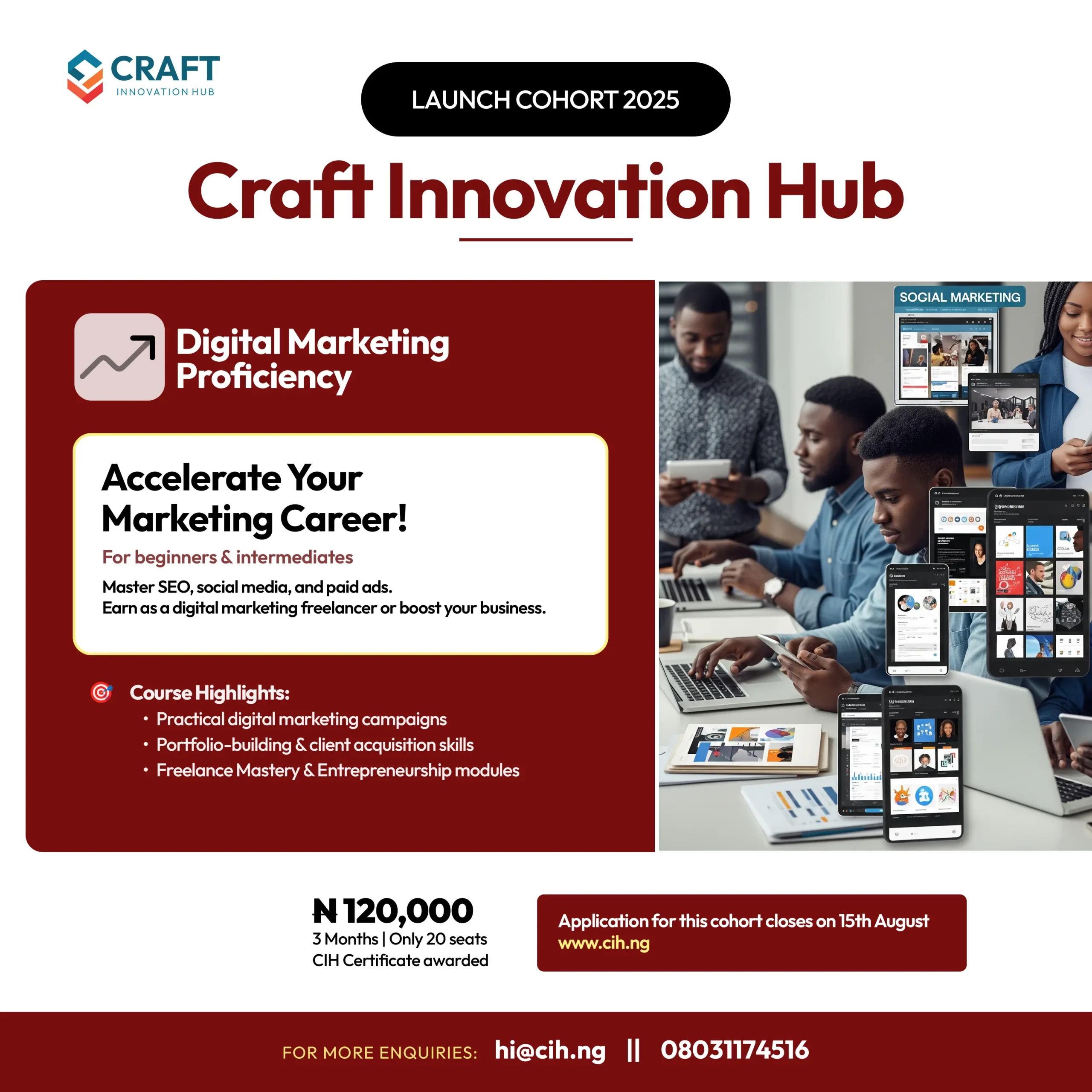 Digital market flier