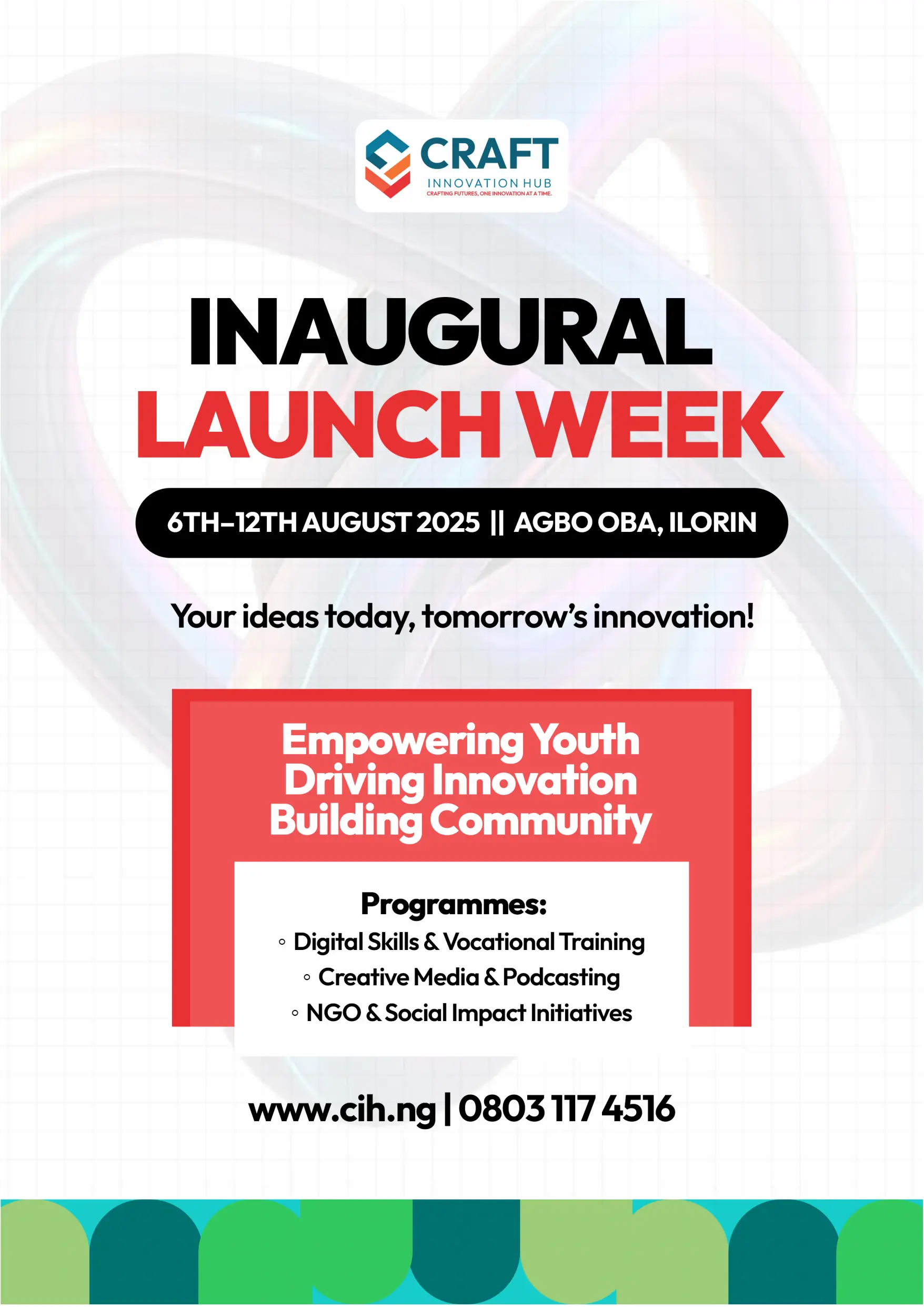 Craft innovation hub launch