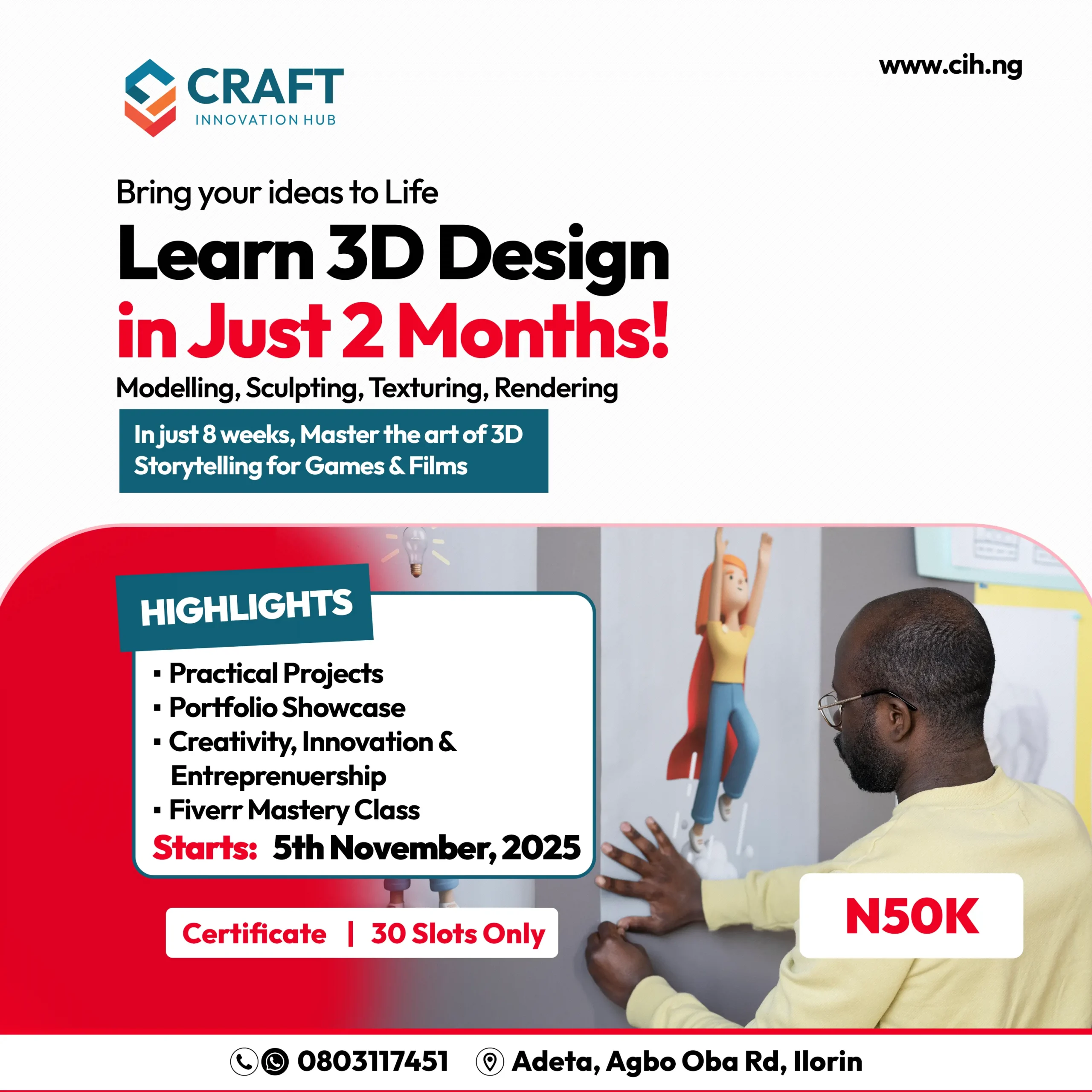 3D Modelling and Simulation