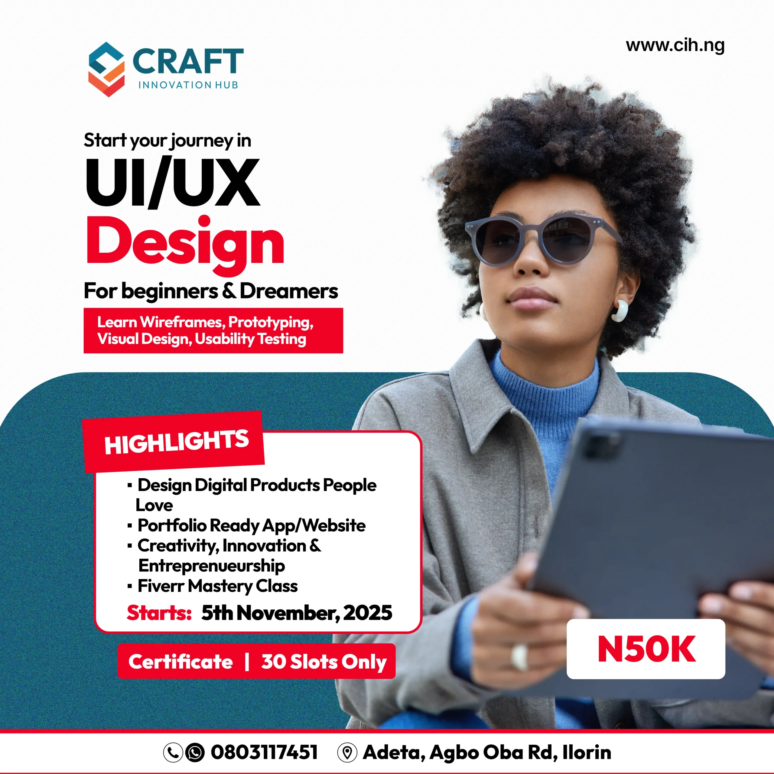 UI/UX Design Course Ilorin