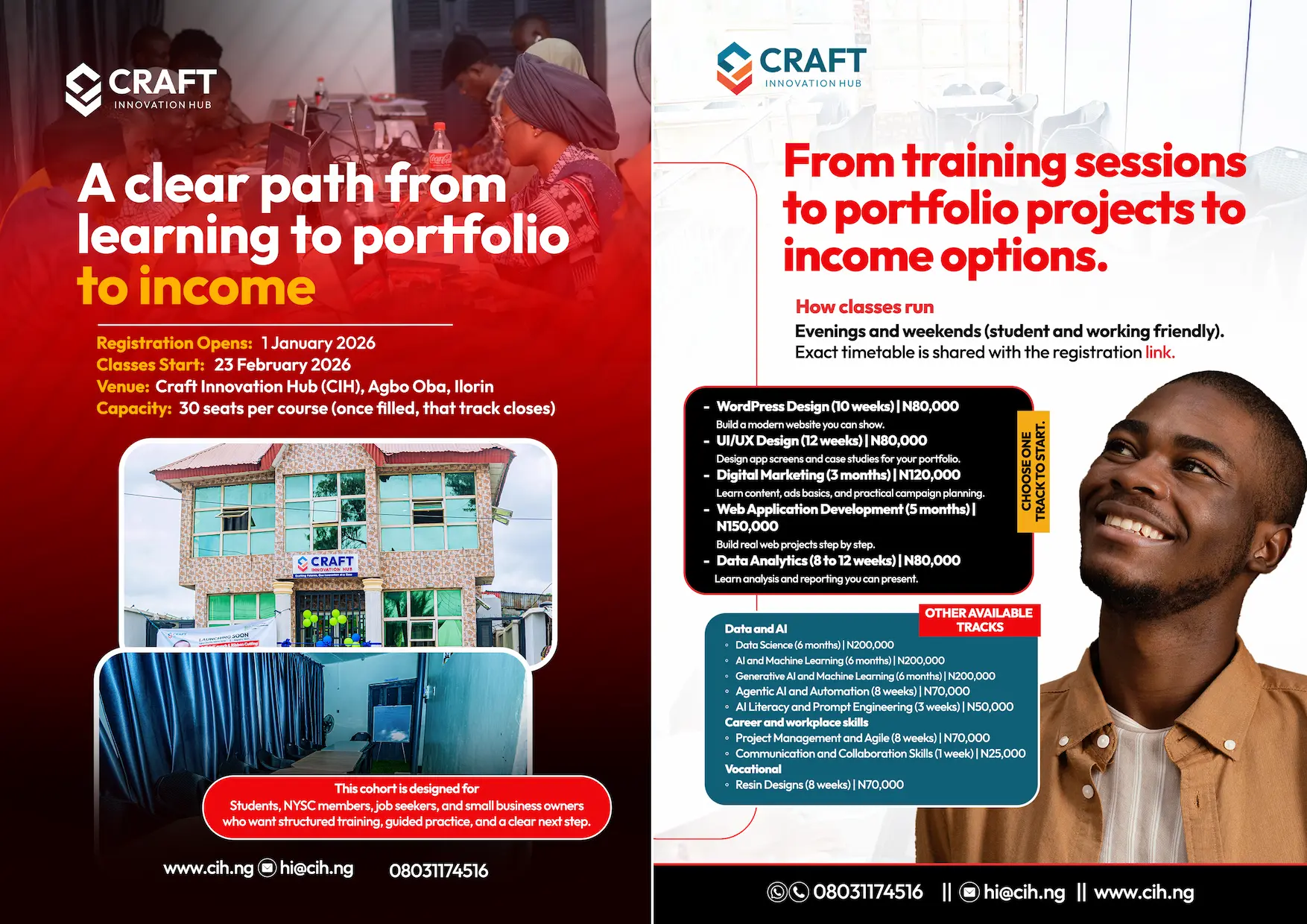 New Cohort Courses Registration