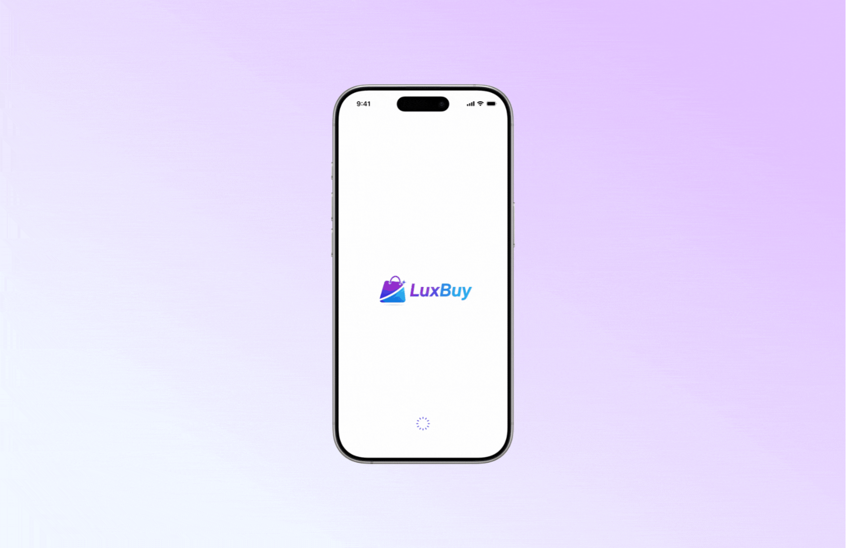 LuxBuy onboarding and sign up UI case study